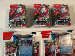 Paradox Rift Build and Battle Box Scarlet & Violet Pokemon Lot Of 3 + 3 Pack(x2) - Image 2