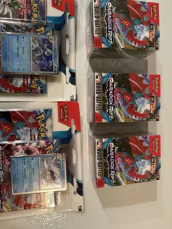 Paradox Rift Build and Battle Box Scarlet & Violet Pokemon Lot Of 3 + 3 Pack(x2) - Image 3