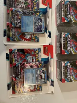 Paradox Rift Build and Battle Box Scarlet & Violet Pokemon Lot Of 3 + 3 Pack(x2) - Image 4