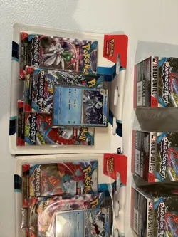 Paradox Rift Build and Battle Box Scarlet & Violet Pokemon Lot Of 3 + 3 Pack(x2) - Image 5