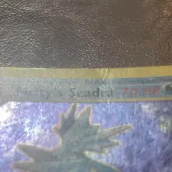 Misty's Seadra 09/132 Holo PRERELEASE Gym Heroes WOTC Promo Pokemon TCG - Image 5