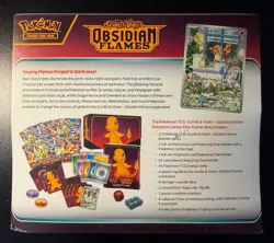 Pokemon: Scarlet & Violet 3: Obsidian Flames Elite Trainer Box - 9 Packs 820650853913 - Image 2