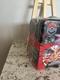 Pokemon TCG Fall 2023 Collectors Chest Lunchbox Tin Tera Charizard - New/Sealed - Image 2