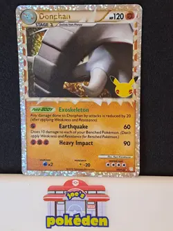 Donphan 107/123 Celebrations Ultra Rare Holo NM/MT Pokemon TCG - Image 1
