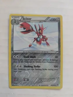 Scizor Holo Rare Reverse Holo Boundaries Crossed 94/149 LP Pokemon TCG - Image 1