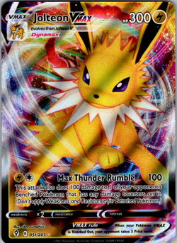 Jolteon VMAX #051/203 Evolving Skies NM/Near Mint Pokemon 2021 - Image 1