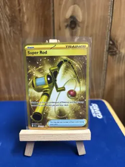 Super Rod (276/193) - Gold Secret Rare - Paldea Evolved MINT POKEMON TCG - Image 1