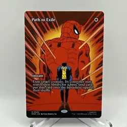 Borderless Foil Path to Exile Marvel's Spider-Man #0004 MTG 2025 - Image 1