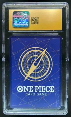 2025 One Piece Monkey D Luffy Royal Blood Rare #OP10-111 CGC 10 Pristine - Image 2