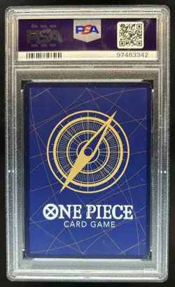 2024 One Piece Monkey D. Luffy Treasures Booster Set Promo Foil #ST10-006 PSA 10 - Image 2