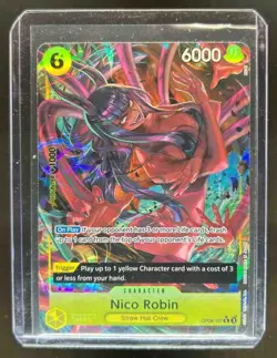 2024 One Piece Emperors in the New World Nico Robin VAR #OP09-107b - Image 1