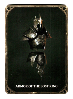 MapHammer Magic Items Unchained D&D Item Card - Armor of the Lost King - Image 1