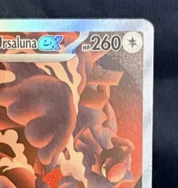 Pokemon TCG Bloodmoon Ursaluna EX Prismatic Evolutions Card 168/131 NM Condition - Image 4