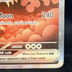 Pokemon TCG Bloodmoon Ursaluna EX Prismatic Evolutions Card 168/131 NM Condition - Image 5