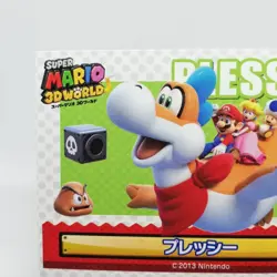 Plessie Mario Super Mario 3D LAND CARD Nintendo TOP 2011 JAPAN Wiiu 2013 - Image 2