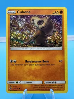 Pokemon TCG Cubone 57/131 Forbidden Light General Mills Promo Common Holo Card - Image 1