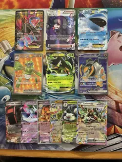 Pokemon Card Lot Full Art Alt Art Fire Sceptile Hex Maniac Hydreigon - Image 1