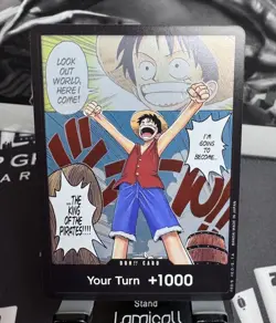 DON!! Card (Manga) (Alternate Art) Romance Dawn Foil - Image 1