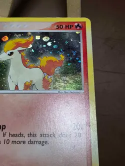 HP Ponyta 76/112 FireRed & LeafGreen Energy Holo Card Pokemon TCG - Image 2