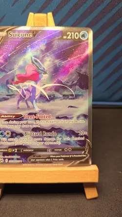 Suicune v Crown Zenith Galarian Gallery Holo Ultra Rare Card GG38 GG70 - Image 2