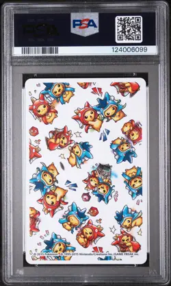 2015 POKEMON PLAYING CARDS PRETEND MAGIKARP & GYARADOS PIKACHU JOKER PSA 5 - Image 2