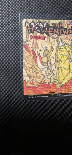 MTG Hew the Entwood #737 (Borderless Poster) the Lord of the Rings - Image 2