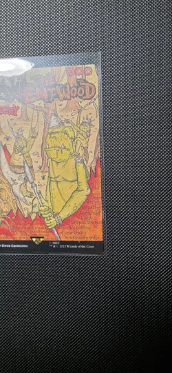 MTG Hew the Entwood #737 (Borderless Poster) the Lord of the Rings - Image 3