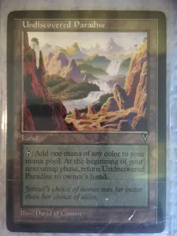 x4 MTG Undiscovered Paradise 1996 Visions x4 Near Mint - Image 3