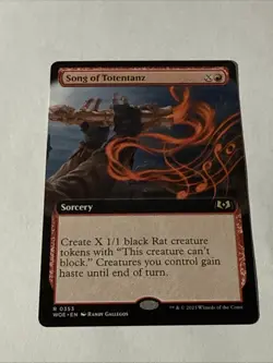 Song of Totentanz (Extended Art) Wilds of Eldraine Regular - Image 2