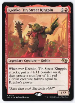 Krenko, Tin Street Kingpin R Foundations Jumpstart 572 NM - Image 1