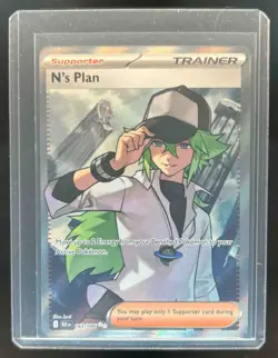 2025 Pokemon SV Black Bolt N's Plan Ultra Rare #163/086 - Image 1