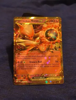 Pokemon TCG Team Rockets Mewtwo EX 081/182 Destined Rivals - Image 1