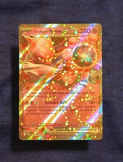 Pokemon TCG Team Rockets Mewtwo EX 081/182 Destined Rivals - Image 2
