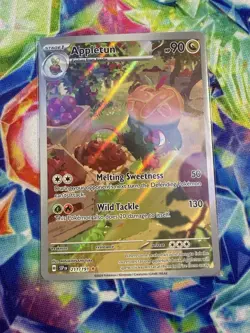 Pokemon TCG Appletun 211/191 Surging Sparks Illustration Rare - Image 1