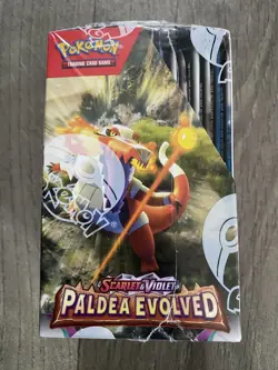 Pokemon TCG Paldea Evolved Half Booster Box Brand New Sealed (18 Packs) - Image 2