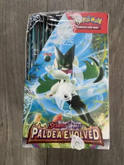Pokemon TCG Paldea Evolved Half Booster Box Brand New Sealed (18 Packs) - Image 5