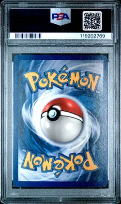 1999 Fossil Moltres #12 1st Edition Holo PSA 7 - Image 2