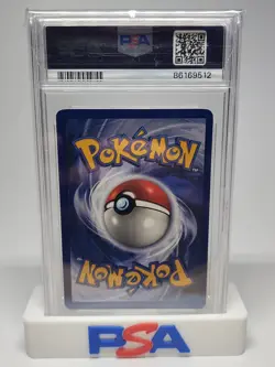 1999 Pokemon Fossil 1st First Edition Lapras 10/62 Holo PSA 7 NM - Image 2