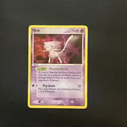 Mew 4/17 POP Series 4 Promo Pokemon TCG Holo Foil Rare - LP - Image 1