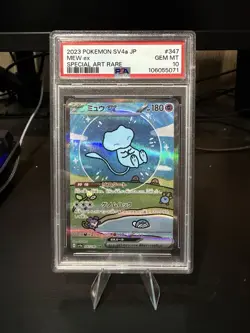 2023 Pokemon SV4a JP Japanese Scarlet Violet Foil PSA 10 Gem Mint MT Mew EX - Image 1