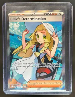 2025 Pokemon Mega Evolution Lillie's Determination Ultra Rare #169/132 - Image 1