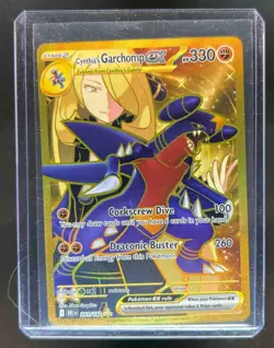 2025 Pokemon SV Destined Rivals DRI EN Cynthia's Garchomp ex #241/182 - Image 1