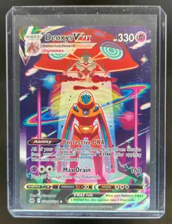 2023 Pokemon SWSH Crown Zenith Deoxys VMAX Galarian Gallery #GG45/GG70 - Image 1