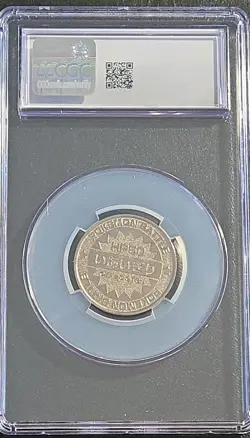 Farfetch'd 1998 Meiji Pokemon Battle Coin Ser 2-SP90 Japaneae CGC GM 10 - Image 4
