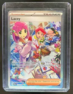 2024 Pokemon SV Stellar Crown SCR EN Lacey #172/142 - Image 1