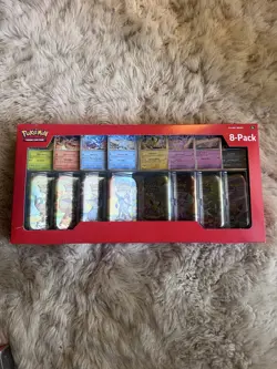 Pokemon TCG Prismatic Evolution 8-Pack Mini Tins BRAND NEW SEALED Costco Promo - Image 2
