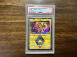 2019 Pokemon Sun & Moon Team Up Holo Rare #51 - PSA MINT 9 - TAPU KOKO - Image 1