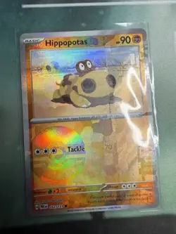 Hippopotas Prismatic Evolutions EXTREME Pokemon Pokeball Texture Shift Error - Image 2