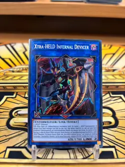 Yugioh Xtra-HELD Infernal Devicer Secret rare BLC1-DE009 - Image 1
