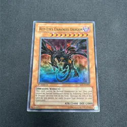 1st Edition Red-Eyes Darkness Dragon - SD1-EN001 - YuGiOh! Dragon's Roar - Image 1